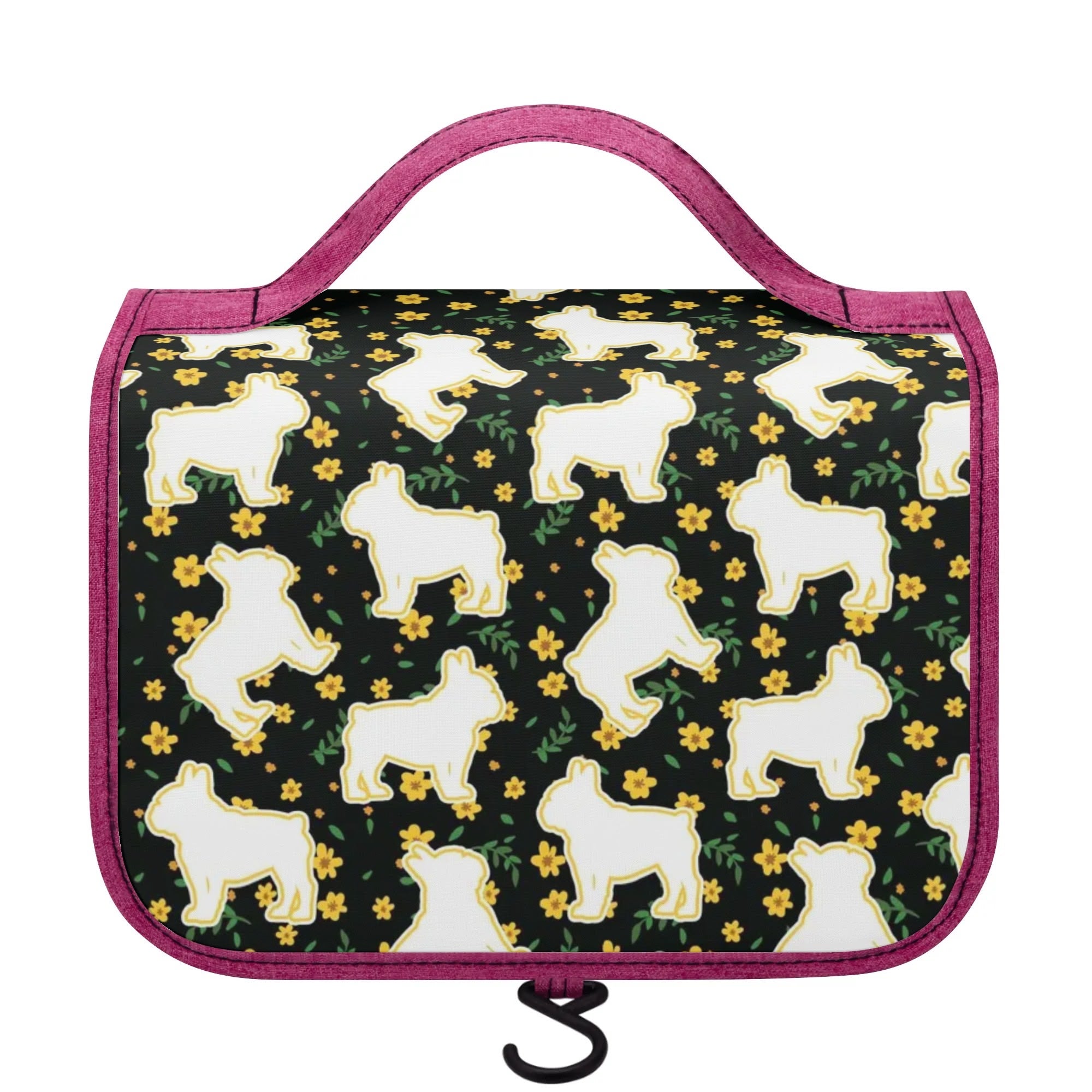 French Bulldog Elvis Cosmetic Travel Bag Essential Dog Supply