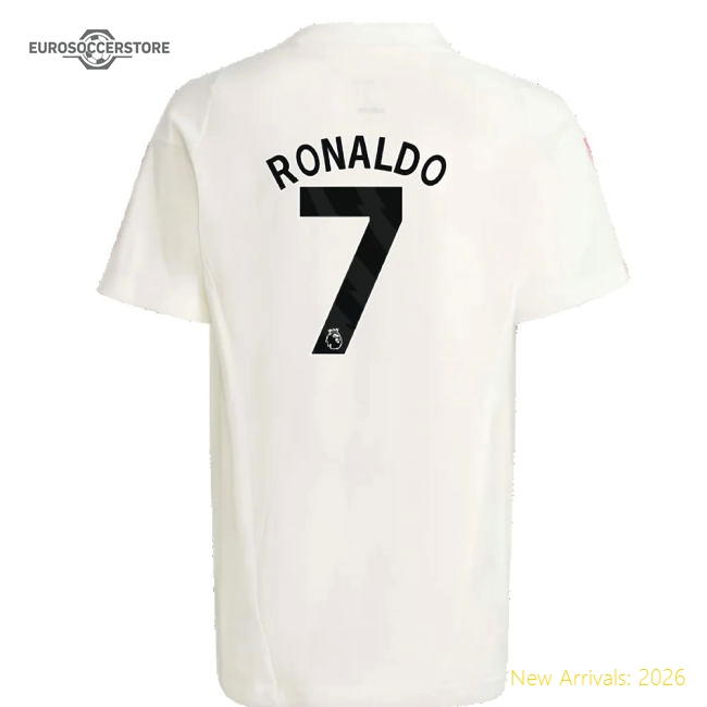 Man Utd Ronaldo Soft Kids Jersey Drycell Soft-touch Machine-washable