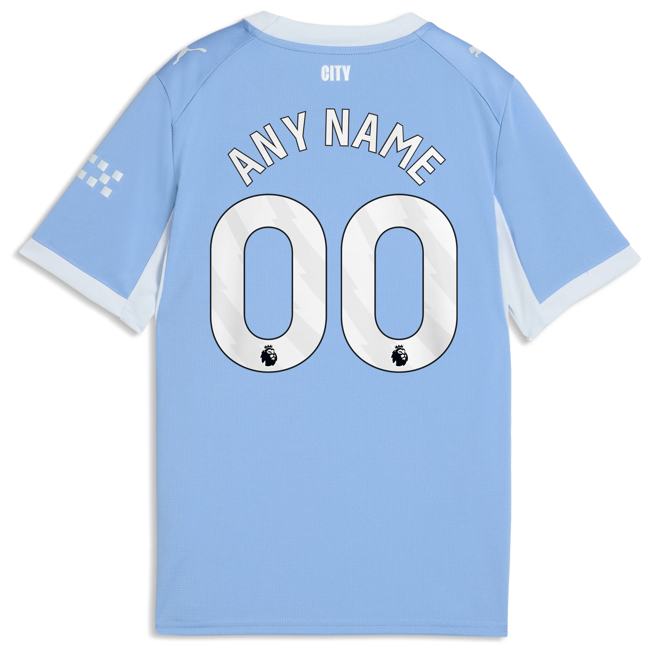 [SJH] Manchester City Youth 2026/27 Home Replica Custom Jersey - Light Blue