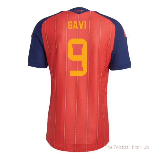 [LK] 2026/27 Spain Authentic Home Shirt (Gavi 9)