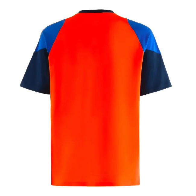 2024-2025 Juventus Training Shirt (Orange) Stretch Fabric