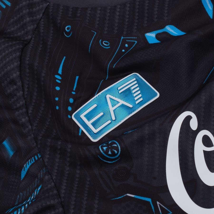 Napoli Training T Shirt Ebony Supporter Version