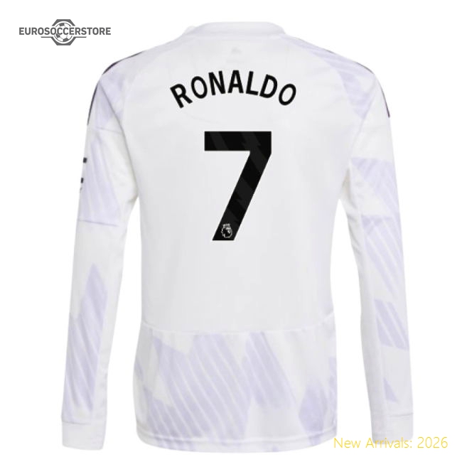 2025-2026 Man Utd Kids Comfortable Jersey Ronaldo Performance Fabric