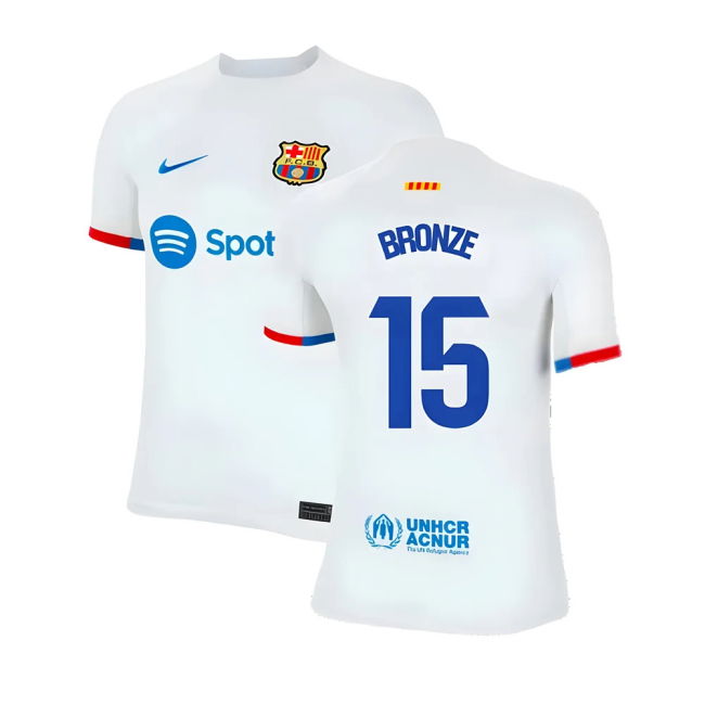 Official 2023-2024 Barcelona Away With Vintage Design - Legendary