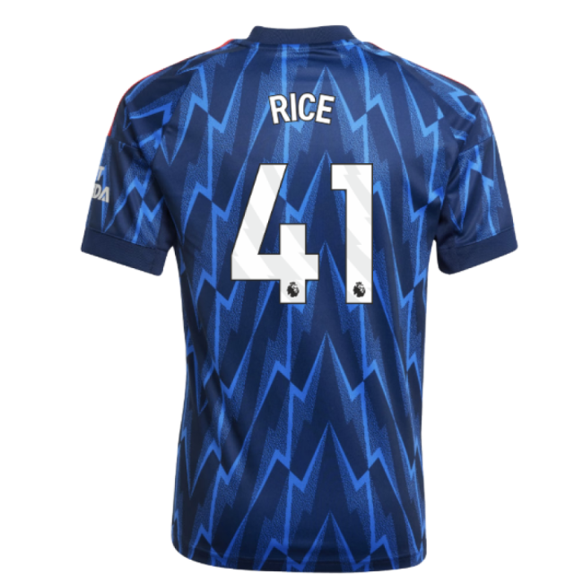 Arsenal Rice Non-toxic Kids Jersey Aeroready Breathable