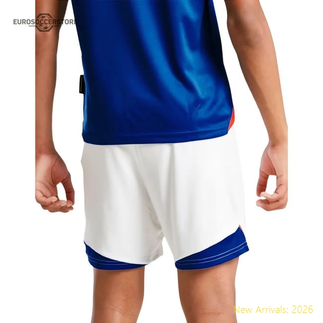 2025-2026 Rangers Home Shorts (White) - Kids