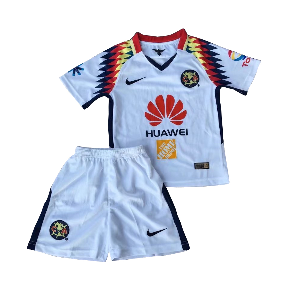 Advanced Fabric Kids Club America Away 201718 Soccer Kits ShirtShorts