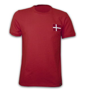 Official Denmark 1970'S Short Athletic Player Performance