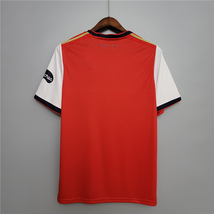 20-21 Cagliari Home RedBlack Soccer Shirt Jersey - Official Replica