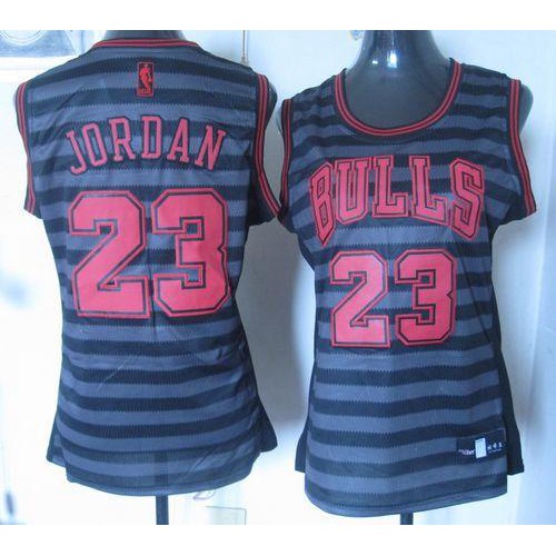Black Jordan Chicago Bulls #23 Clippers Jersey - Performance Fabric