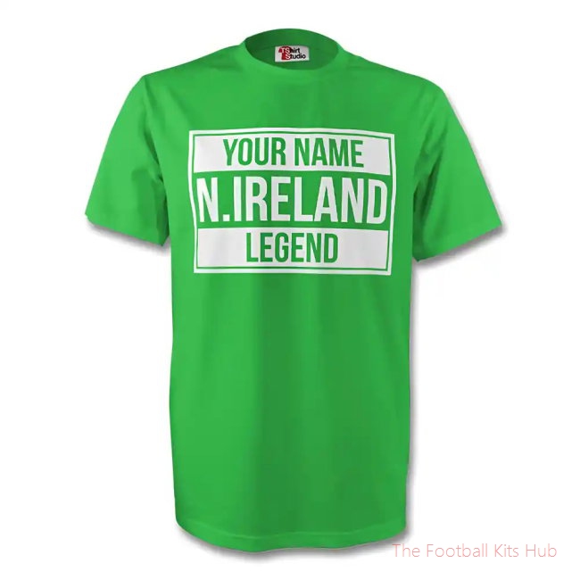Your Name Northern Ireland Legend Tee (green)