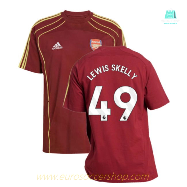 2025-2026 Arsenal UBP Tee (Noble Maroon) (Lewis Skelly 49)
