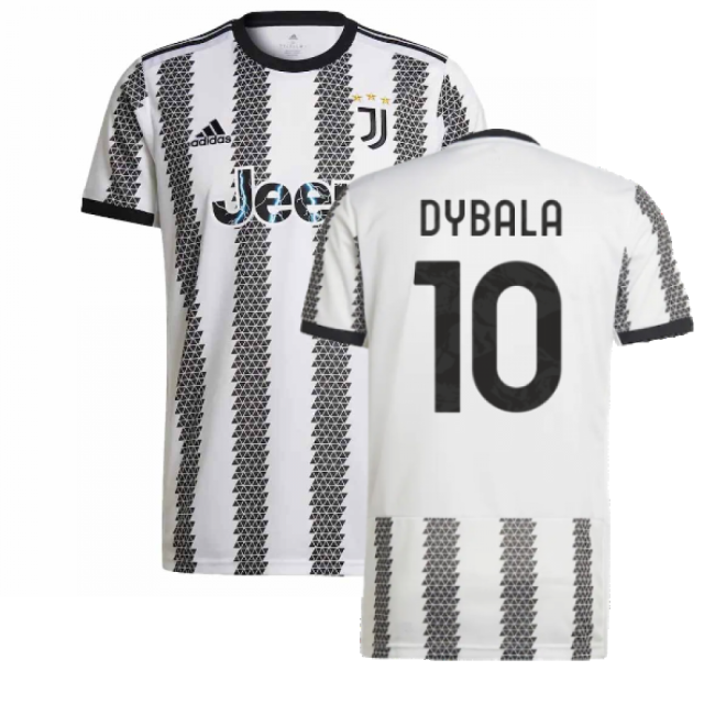 2022-2023 Juventus Home Shirt (DYBALA 10) Antibacterial