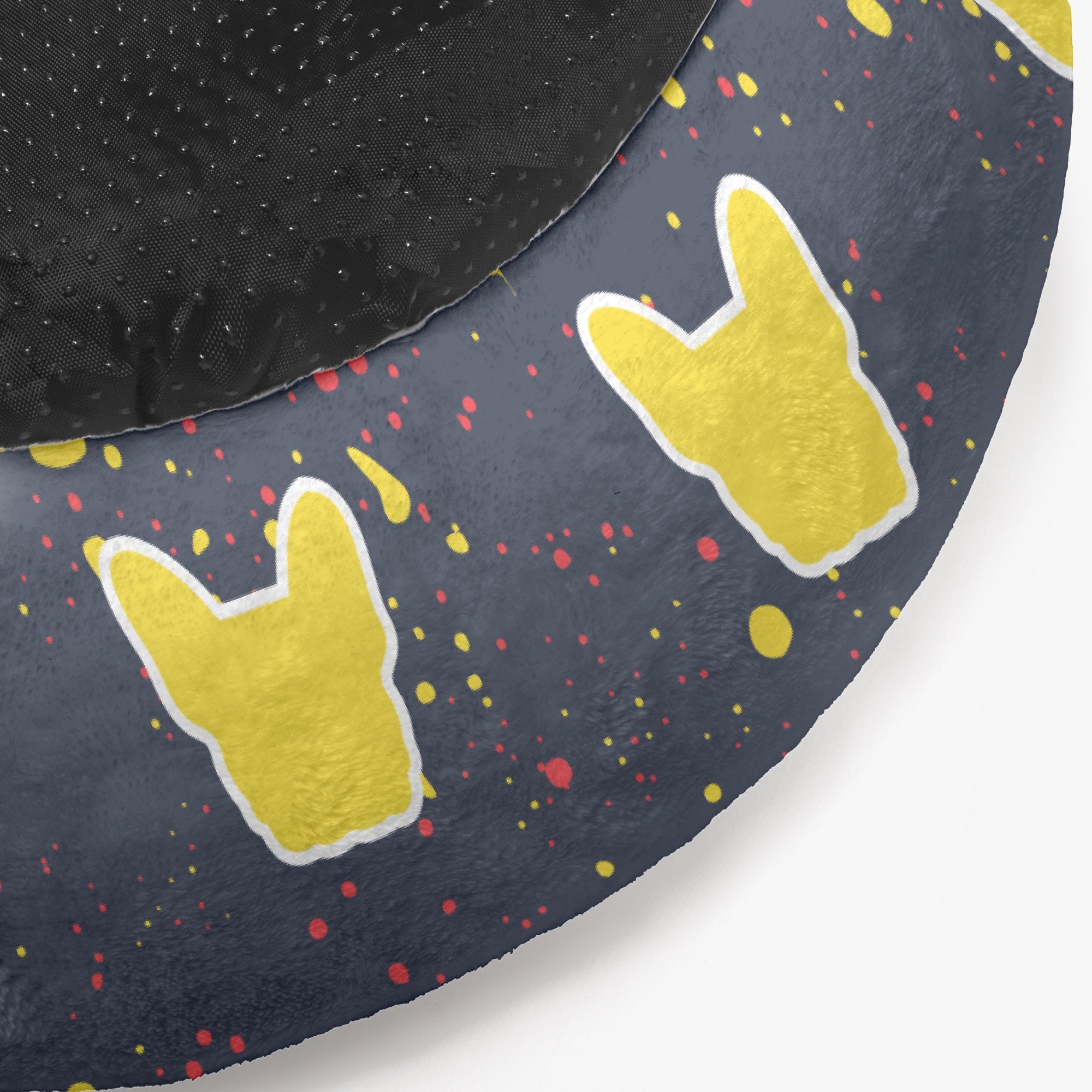 Deebo - Cloud-Comfort Frenchie Bed | Anti-Anxiety French Bulldog Donut Bed