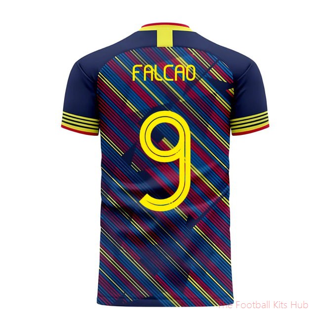 [JED] Colombia 2025/26 Third Football Kit (Libero) (FALCAO 9)