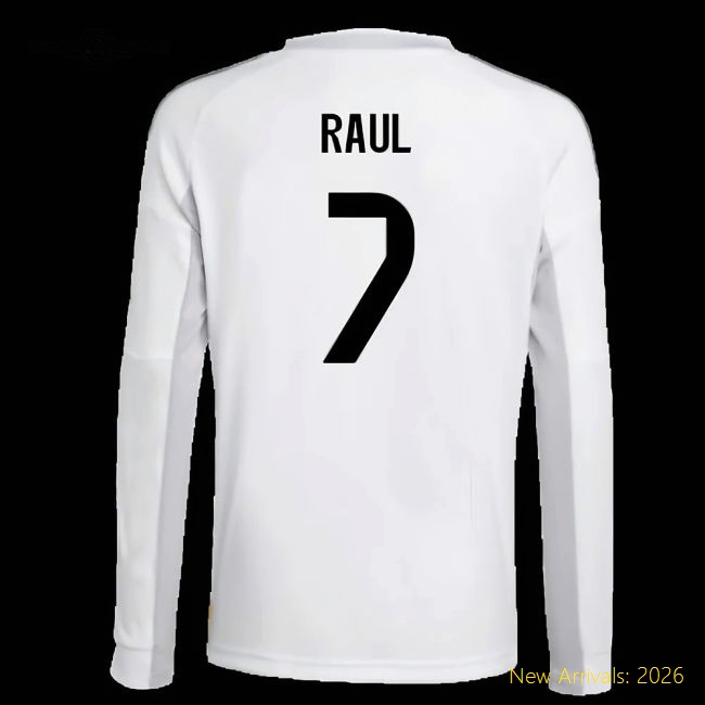 2025-2026 Football Team Kids Safe Raul Jersey Performance Fabric