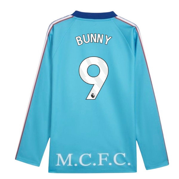 [JED] 2026-2027 Man City KING Jersey LS (Blue) (Bunny 9)