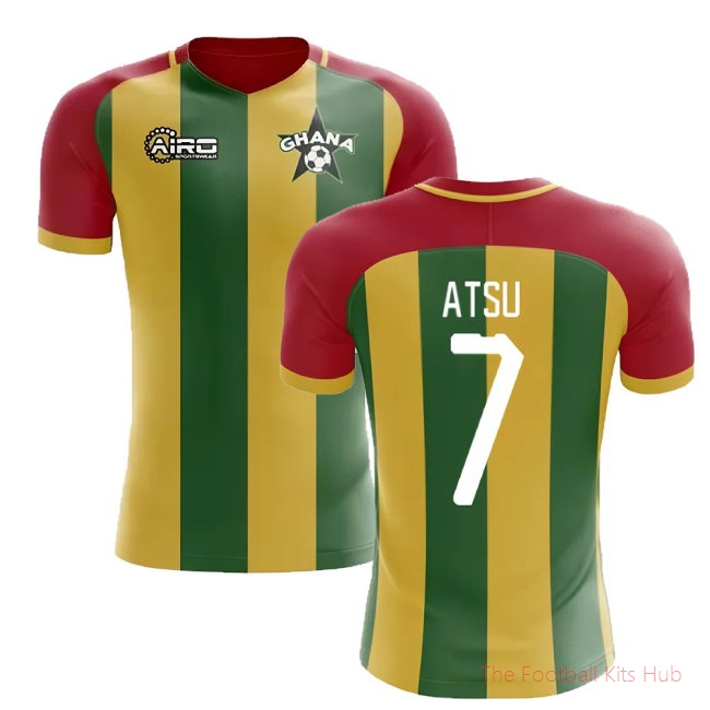 2025-2026 Ghana Home Concept Football Shirt (Atsu 7)