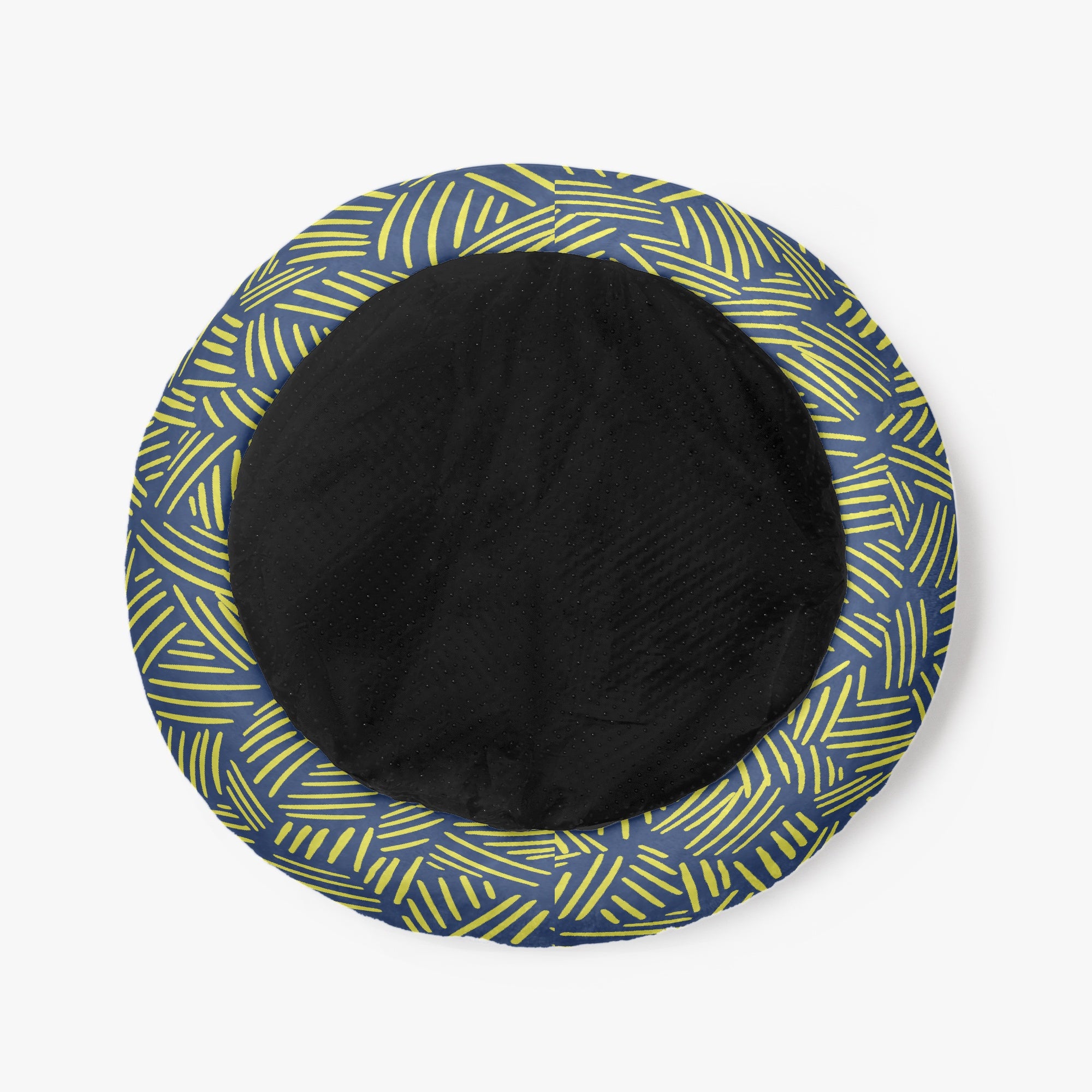 | Personalized Anti-anxiety Donut Bed For French Bulldogs Outdoor Use