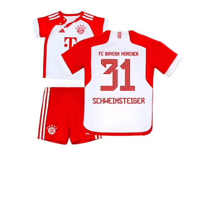 2023-2024 Bayern Home Modern Kit - Baby (Schweinsteiger 31)