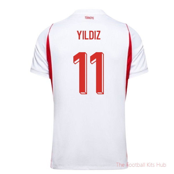 Breathable Replica Turkey 2026-2027 Away Shirt (Yildiz 11)