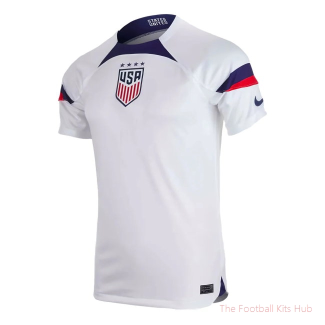 2022-2023 USA Home Football Shirt