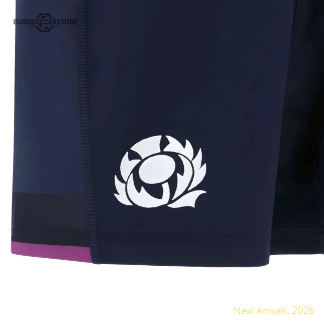 2025-2026 Scotland Home Rugby Shorts (Navy) - Kids