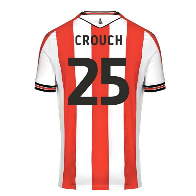 Passionate Football Stoke City Home Shirt Crouch #25 Professional ...