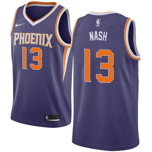 Purple Nike Phoenix Suns #13 Suns Jersey - Polyester NBA Fan Apparel