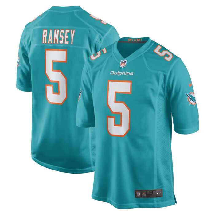 None Men's Miami Dolphins Powerhouse Team Authentic Jersey