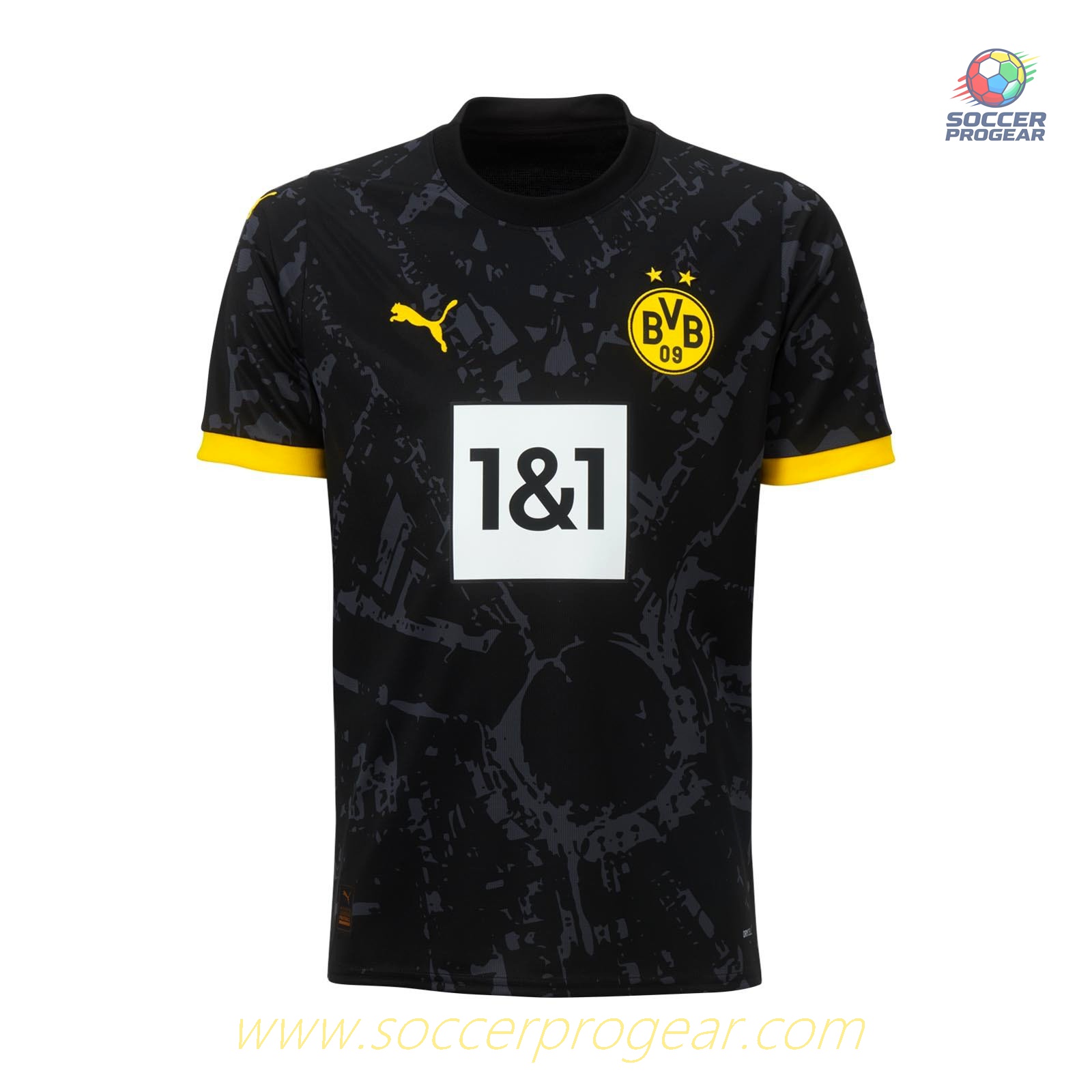 BVB Dortmund Team Shirt 2023 2024 Away Haller