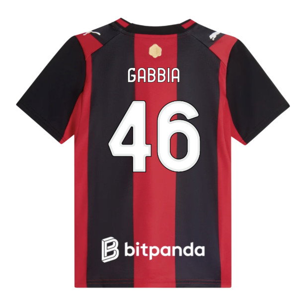 [HP] 2026-2027 AC Milan Home Shirt (Kids) (Gabbia 46)