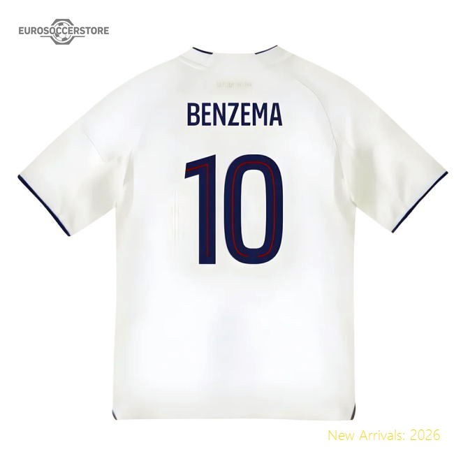 2025-2026 Olympique Lyon Home Shirt (kids) (benzema 10)