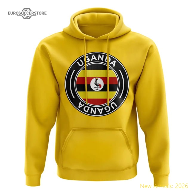Uganda Football 20242025 Regular Hoodie  Durable Classic