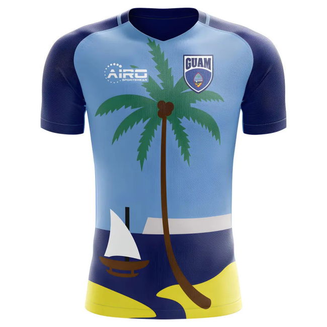 High 2025-2026 Guam Home Concept Football Shirt - Womens