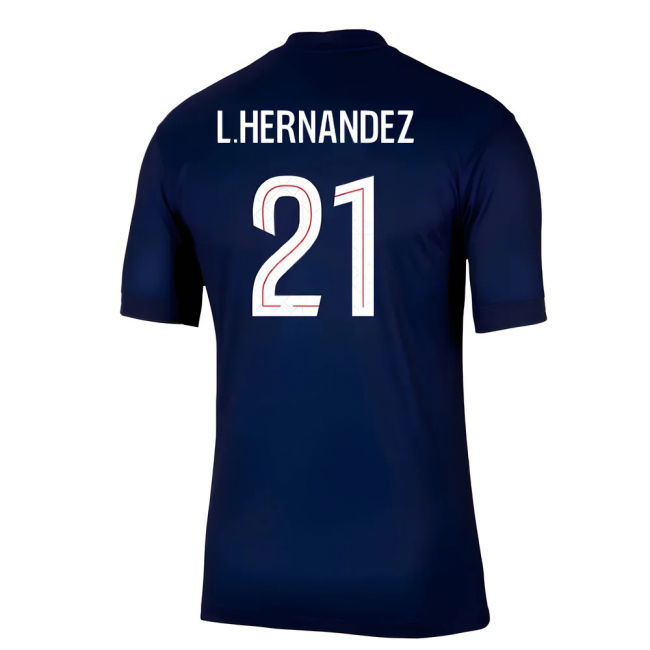 2025-2026 PSG Home Shirt UV Protection Lightweight Reinforced Seams