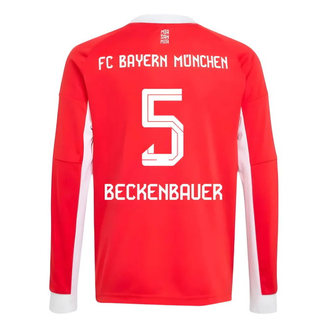 2025-2026 Bayern Home Professional Shirt - Kids (Beckenbauer 5)