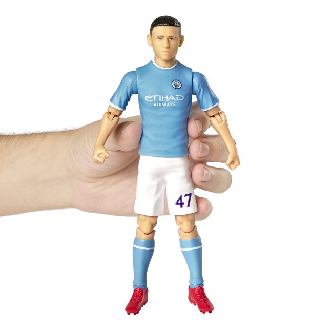 Original Manchester City FC Foden 20cm Action Figure Breathable Fabric