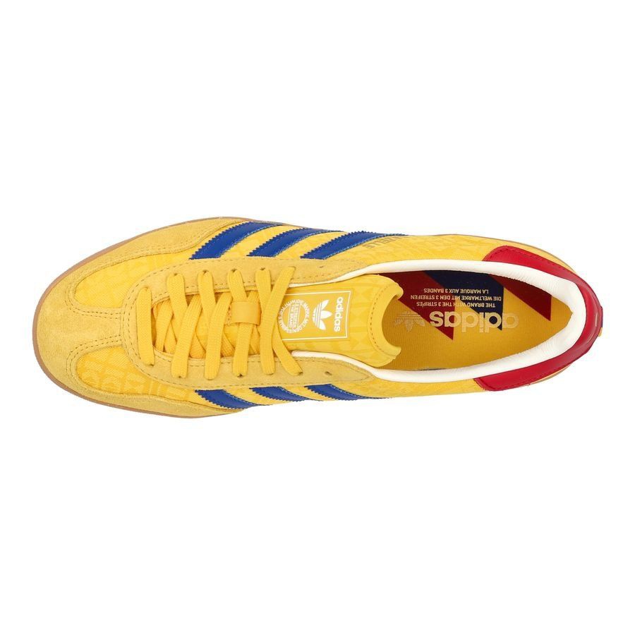 adidas Originals Sneaker Gazelle Columbia - Bold Gold/Power Blue/Team Collegiate Red