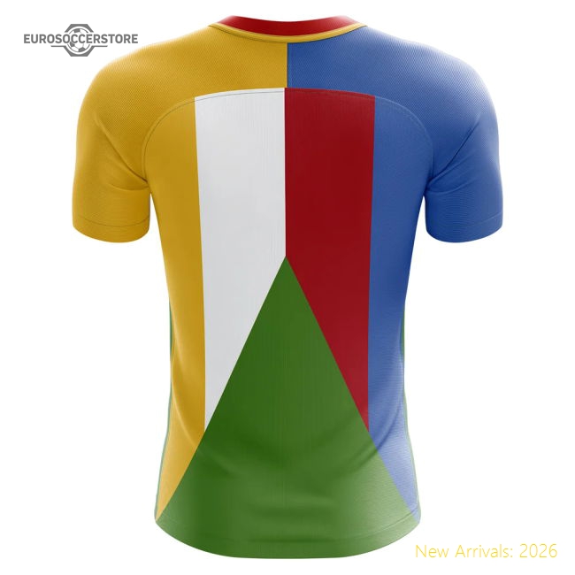 Comoros Home Concept Football Kit 2025-2026 Supporter Edition