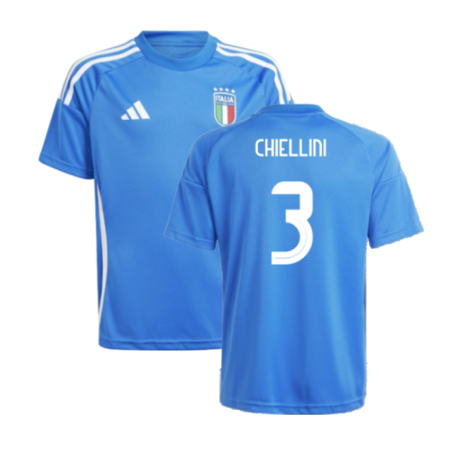 2024-2025 Italy Home Fan Jersey (Kids) (Chiellini 3) Netherlands