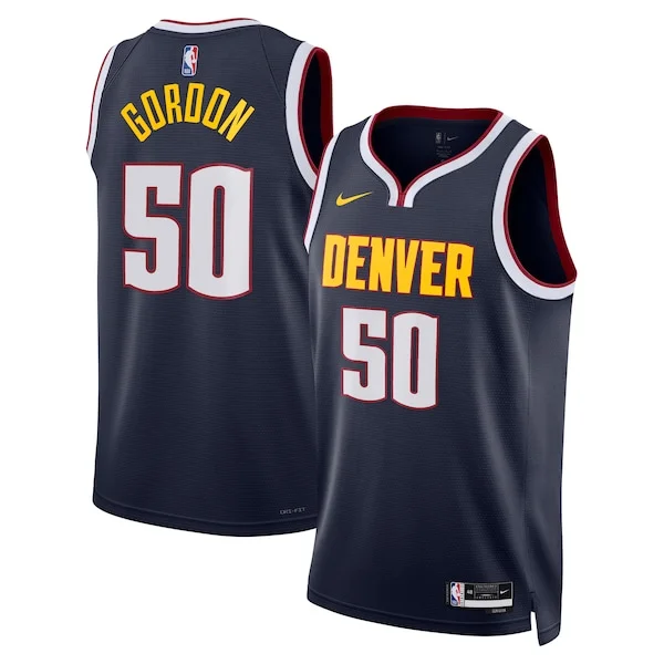 Aaron Gordon DEN Swingman Jersey - vintage Basketball - Navy