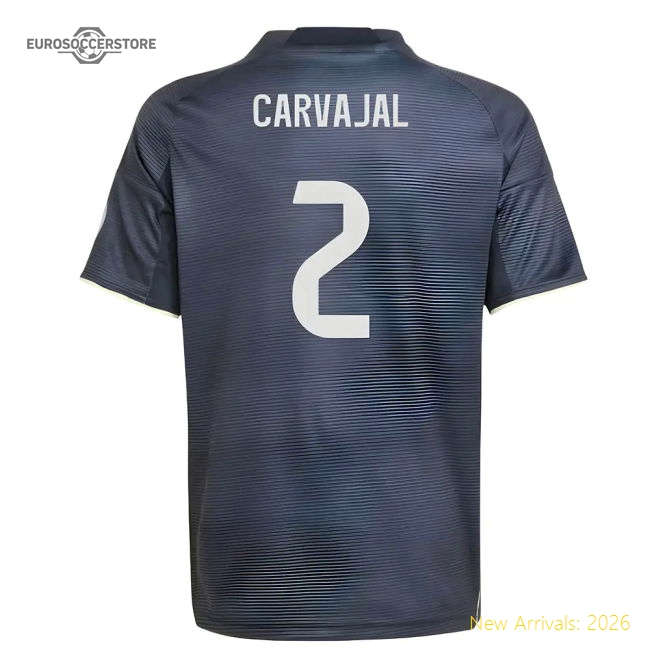 Luxury 2025-2026 Real Madrid Second Jersey (kids) (carvajal 2)