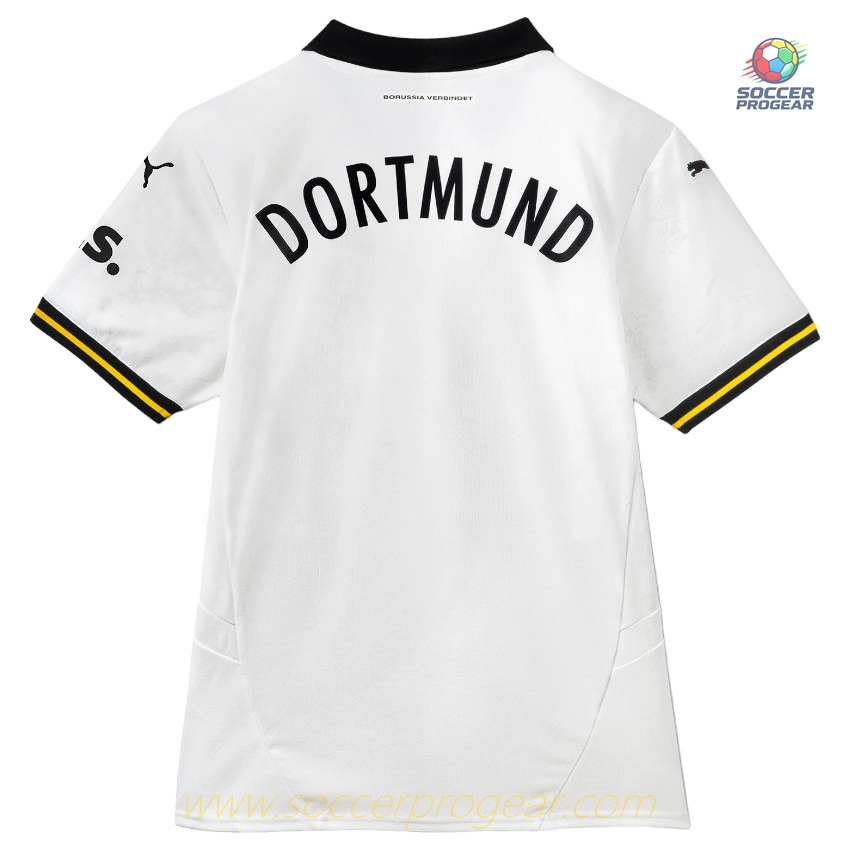 BVB Dortmund Third Youth'sren's Soccer Jersey 2024-2025 Season