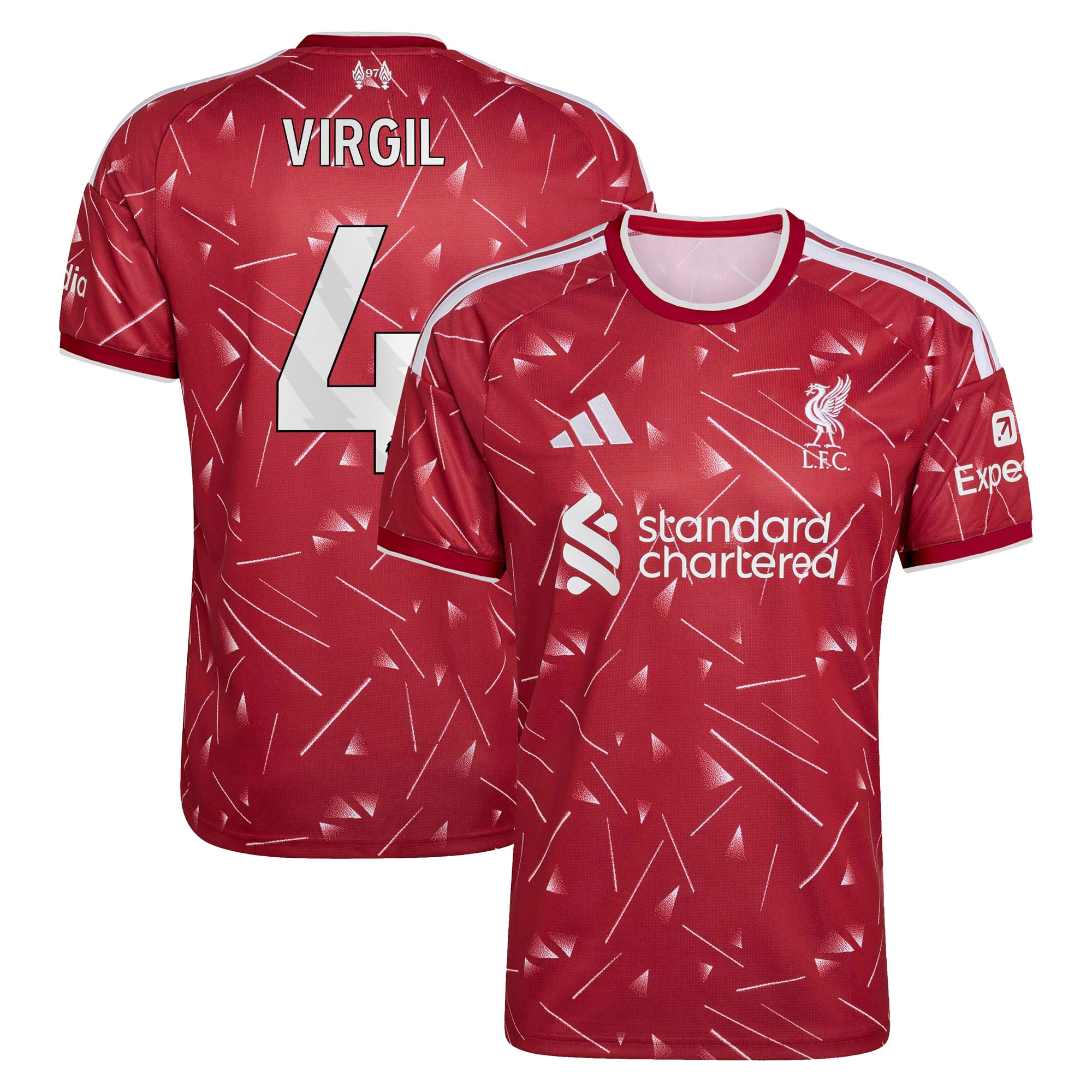[SJH] Virgil van Dijk Liverpool 2026/27 Home Replica Jersey - Red