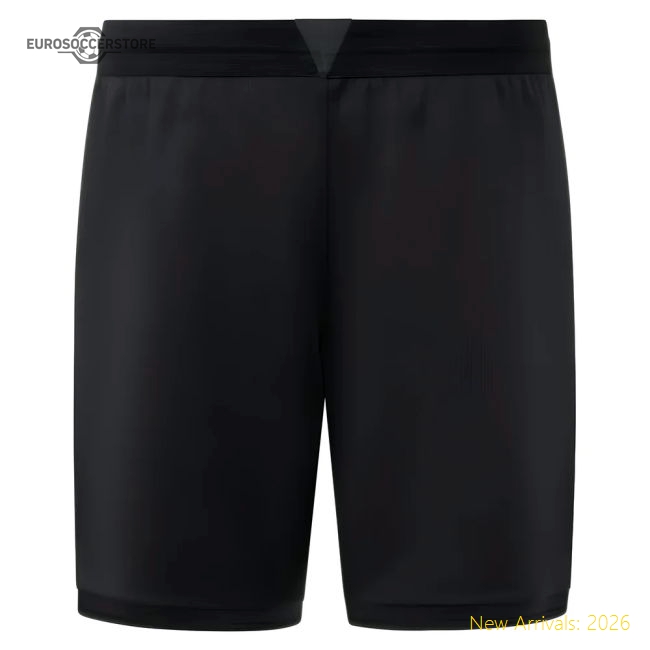 High-quality 2025-2026 Wolves Goalkeeper Home Shorts (black) - Kids