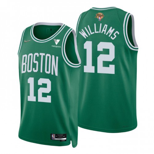 Boston Boston Celtics #12 Grant Williams Green Nike Youth 2022 NBA Finals 75th Anniversary Diamond Icon Edition Swingman Jersey Youth