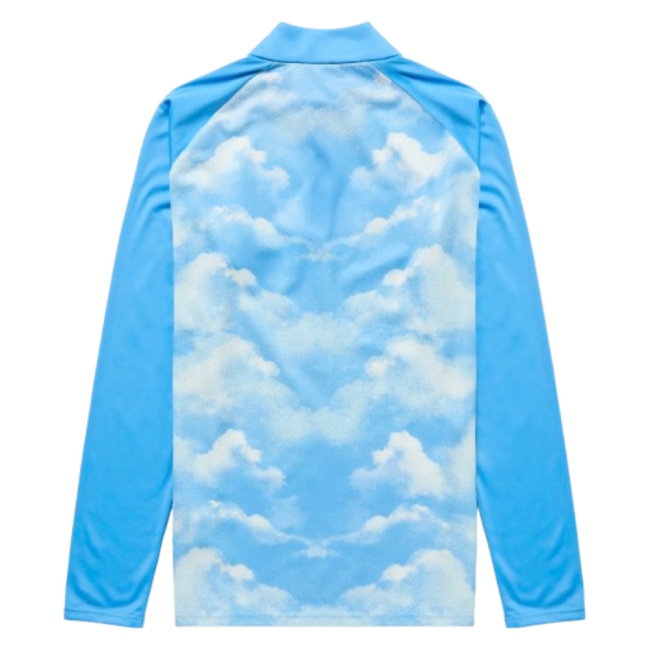 [LLS] 2026-2027 Man City Warm Up 1/4 Zip Top (Icy Blue) - Kids