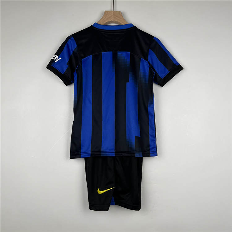 KIDS INTER MILAN 2324 HOME BLUE FOOTBALL KITShirtShorts - Official