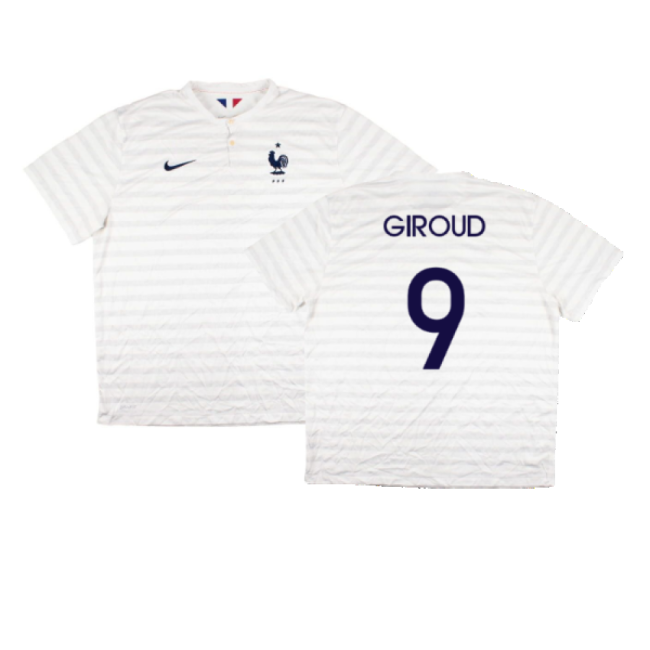 France 2024-2025 Authentic Away Jersey (fra) Classic Ventilation